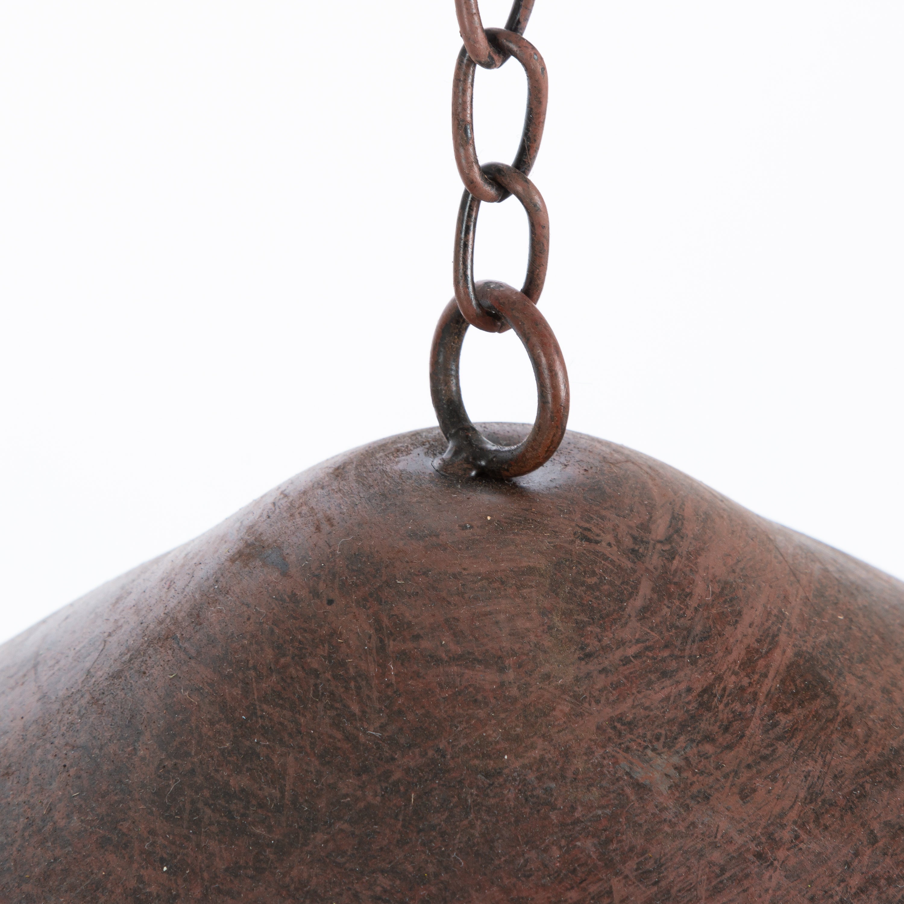 17.1 in. Metal Hanging Bird Feeder